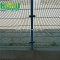 Galvanized Green 3 Twist Metal Fence